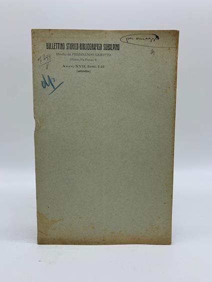 Quattro documenti riguardanti la politica estera di Amedeo VIII - Francesco Cognasso - copertina