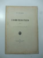L' accordo franco-italiano