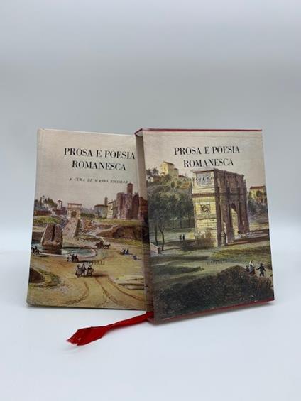 Prosa e poesia romanesca dalle origini a Trilussa - Mario Escobar - copertina