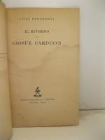 Il ritorno di Giosue Carducci