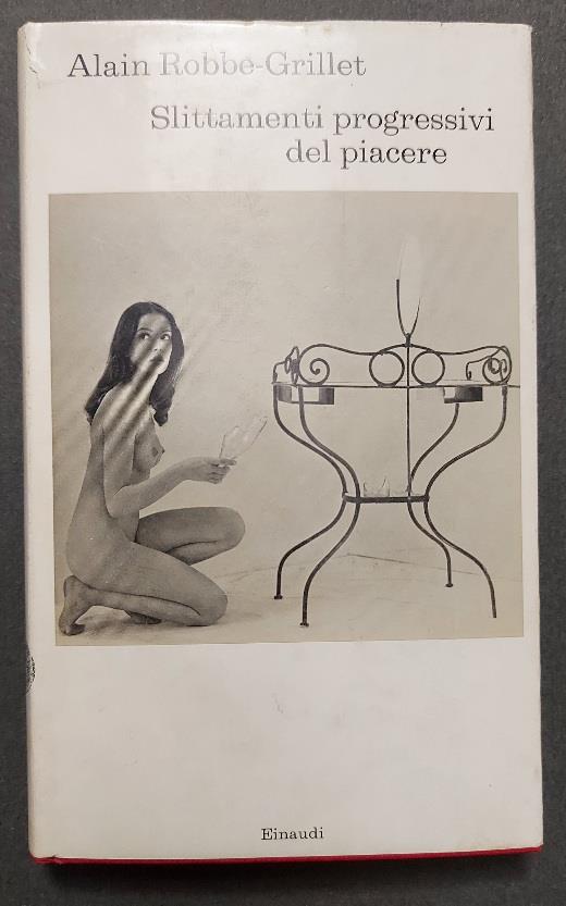 Slittamenti progressivi del piacere - Alain Robbe-Grillet - copertina