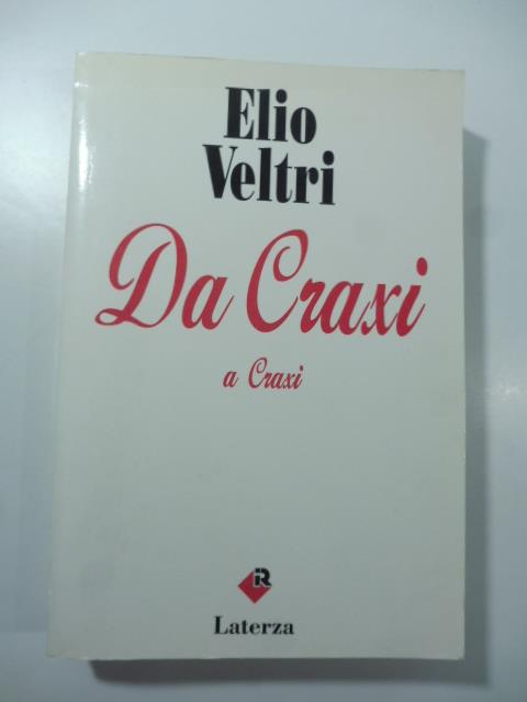 Da Craxi a Craxi - Elio Veltri - copertina