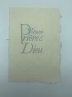 Priere a Dieu