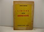 Liriche non ermetiche