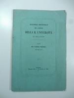 Discorso inaugurale per l'apertura della Regia universita' di Bologna nell'anno scolastico 1866-67