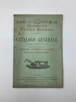 Stabilimento agrario Enrico Barbero. Catalogo generale n. 9 1884. Torino ..