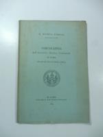 Comunicazioni dell'Archivio Storico Comunale di Roma (Estratti dai diari di Stefano Caffari)