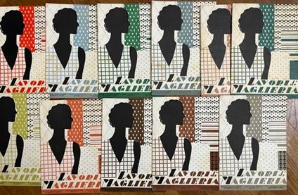 Lavori di maglieria. Societa' italiana Dubied. Nn. 1, 2, 3, 4, 5, 6, 8, 9, 10, 11, 12 - 1931 - copertina