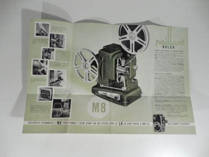 Proiettore Paillard Bolex M8. Proiettate in casa le immagini del mondo e dei vostri ricordi - copertina