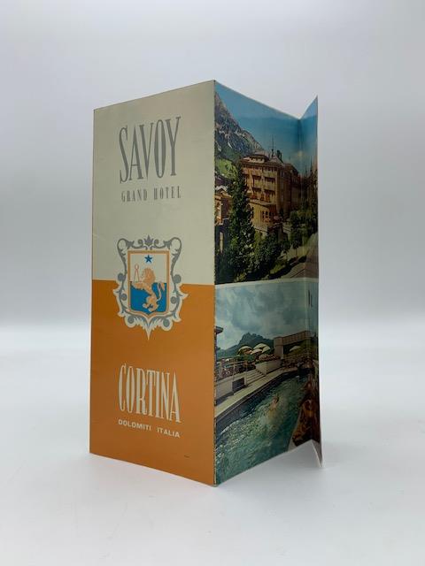 Savoy Grand Hotel. Cortina, Dolomiti, Italia (pieghevole pubblicitario) - copertina