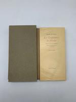 Les Confidences de Nicolas (Restif de la Bretone). Histoire litteraire d'une vie au XVIII siecle