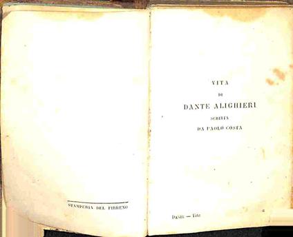 La Divina Commedia - Dante Alighieri - copertina