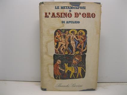 Le metamorfosi o l'asino d'oro - Apuleio - copertina