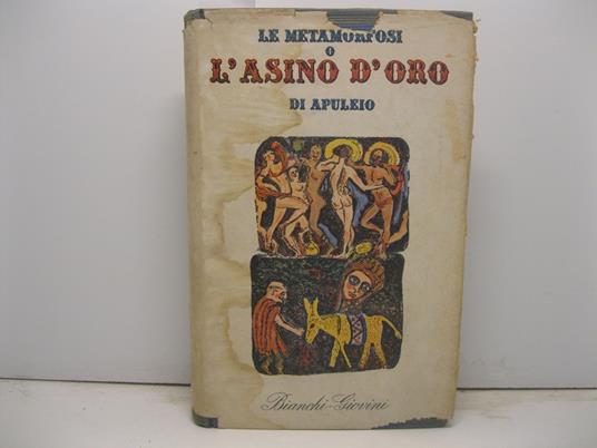 Le metamorfosi o l'asino d'oro - Apuleio - copertina