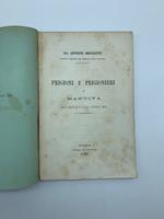Prigioni e prigionieri in Mantova dal secolo XIII al secolo XIX