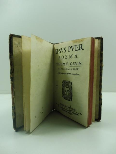 Iesus puer - Tommaso Ceva - copertina
