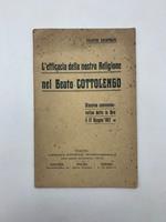 L' efficacia della nostra religione nel Beato Cottolengo