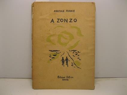 A zonzo - Anatole France - copertina