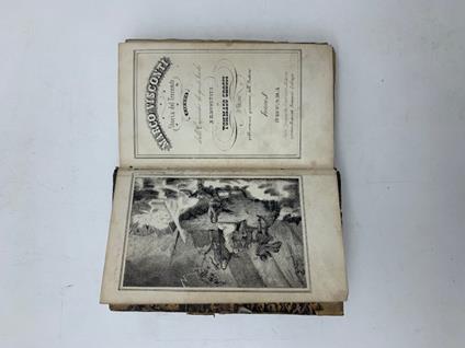 Marco Visconti. Storia del Trecento cavata dalle Cronache di questo secolo. 3 edizione. Tomo I (-II) - Tommaso Grossi - copertina