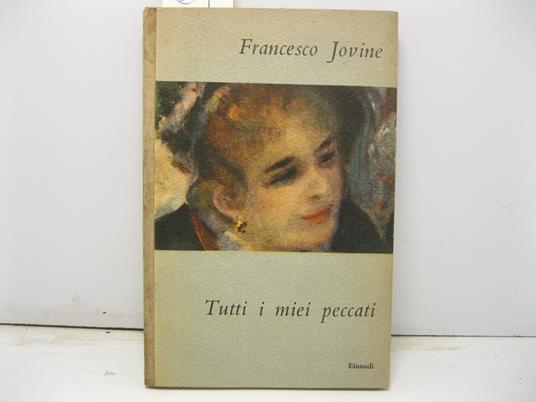 Tutti i miei peccati - Francesco Jovine - copertina
