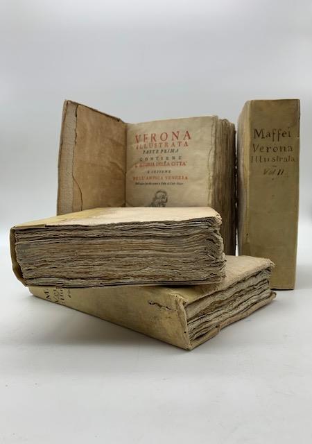Verona illustrata. Parte prima contiene l'istoria della citta' e insieme dell'antica Venezia... (Segue): - seconda contiene l'istoria letteraria o sia la notizia de' scrittori veronesi. (Segue): - terza contiene la notizia delle cose in questa citta'