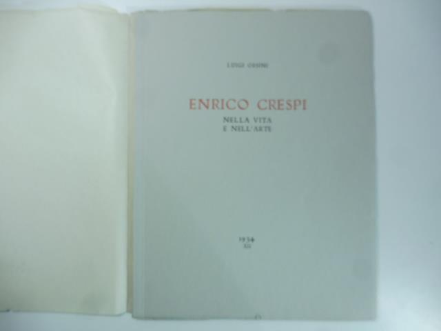 Enrico Crespi nella vita e nell'arte