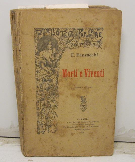 Morti e viventi. Seconda edizione - Enrico Panzacchi - copertina