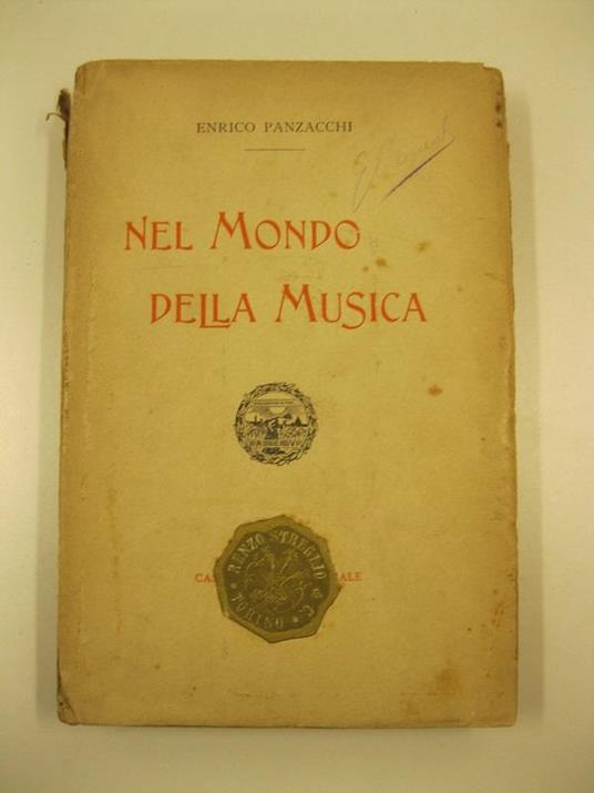 Nel mondo della musica - Enrico Panzacchi - copertina