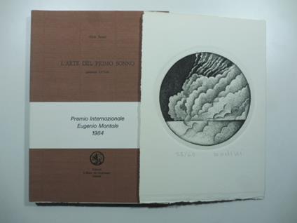 L' arte del primo sonno quintetti 1979 - 80 - Silvio Ramat - copertina