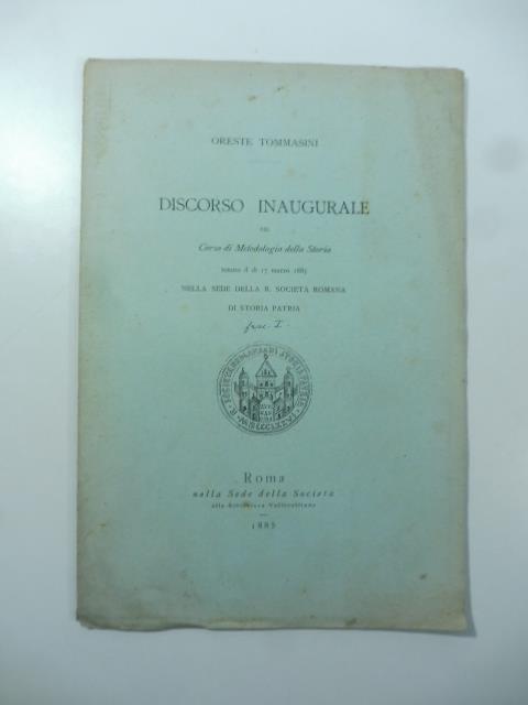 Origine e vicende del metodo scientifico nella storia - Oreste Tommasini - copertina