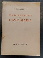 Meditazione su l'Ave Maria