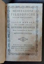 Meditazioni filosofiche sulla religione e sulla morale..
