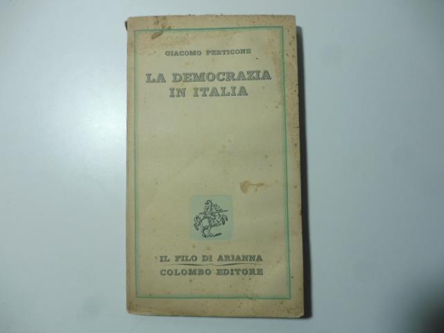 La democrazia in Italia