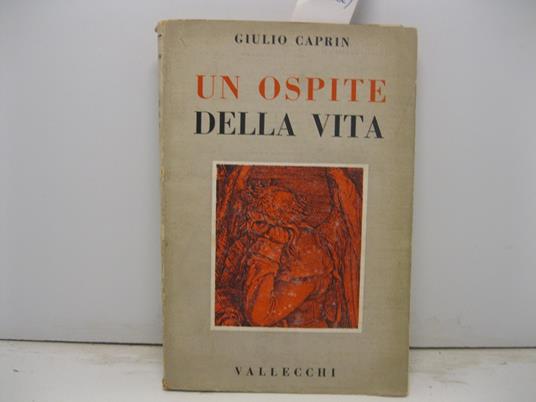 Un ospite della vita - Giulio Caprin - copertina