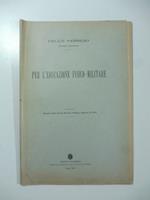 Per l'educazione fisico-militare