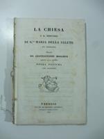 La Chiesa e il Seminario di S.ta Maria Della salute in Venezia