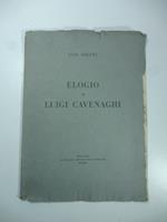 Elogio di Luigi Cavenaghi detto nel Palazzo di Brera il 29 maggio 1919