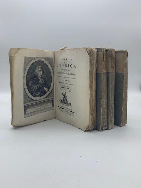 Storia di America...tradotta dall'originale inglese dall'abate Antonio Pillori fiorentino