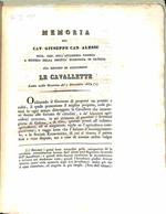 Memoria...sul metodo di struggersi le cavallette