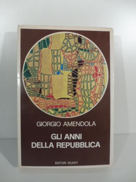 Gli anni della repubblica