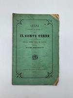 Cenni intorno ad Amedeo VI detto il Conte Verde estratti dal Compendio della Storia della Real Casa di Savoia