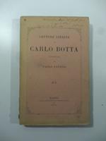 Lettere inedite pubblicate da Paolo Pavesio