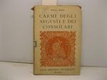 Carmi degli augusti e dei consolari