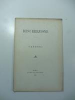 Resurrezione. Canzoni