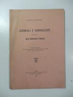Giornali e giornalisti all'epoca della Rivoluzione francese. Conferenza