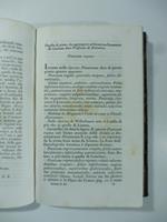 Pugillo di piante da aggiungersi al Botanicon etruscum di G. Savi...(Stralcio da: Nuovo giornale de' letterati. N. 36. 1827)