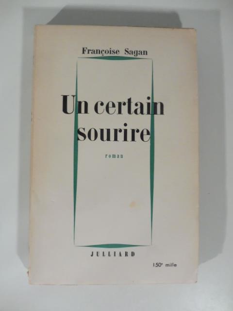 Un certain sourire. Roman