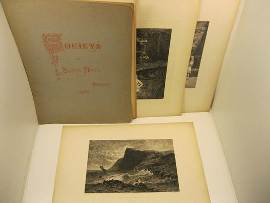 Societa' promotrice delle belle arti in Torino. Pubblica esposizione del 1876 - Luigi Rocca - copertina