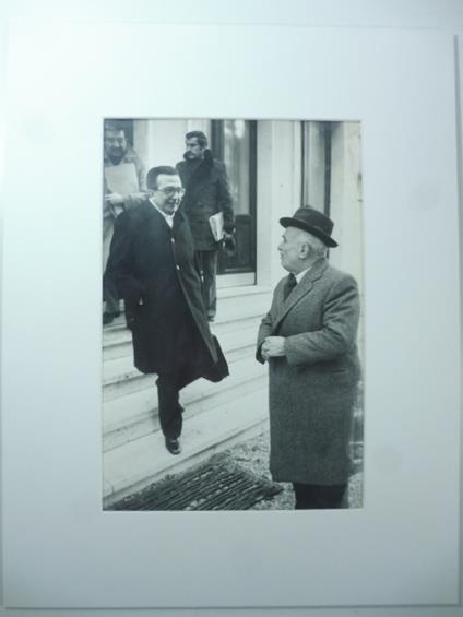 Montecitorio. Fanfani e Andreotti. (Fotografia originale vintage) - Antonio Sansone - copertina