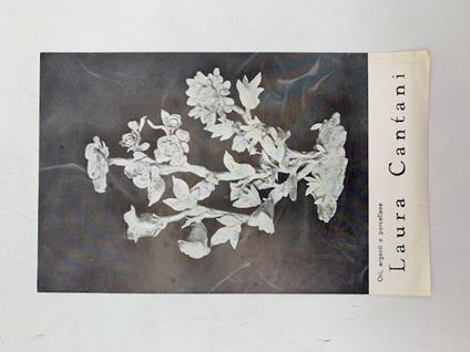 Ori, argenti e porcellane Laura Cantani, Galleria La Cassapanca, Roma (pieghevole della mostra) - Carlo Barbieri - copertina